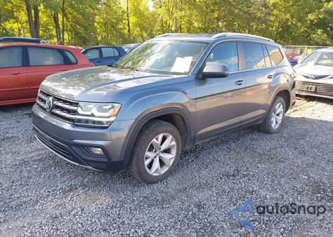 2018 Volkswagen Atlas 3.6L V6 Se from USA, damaged, VIN 1V2KR2CA6JC565401